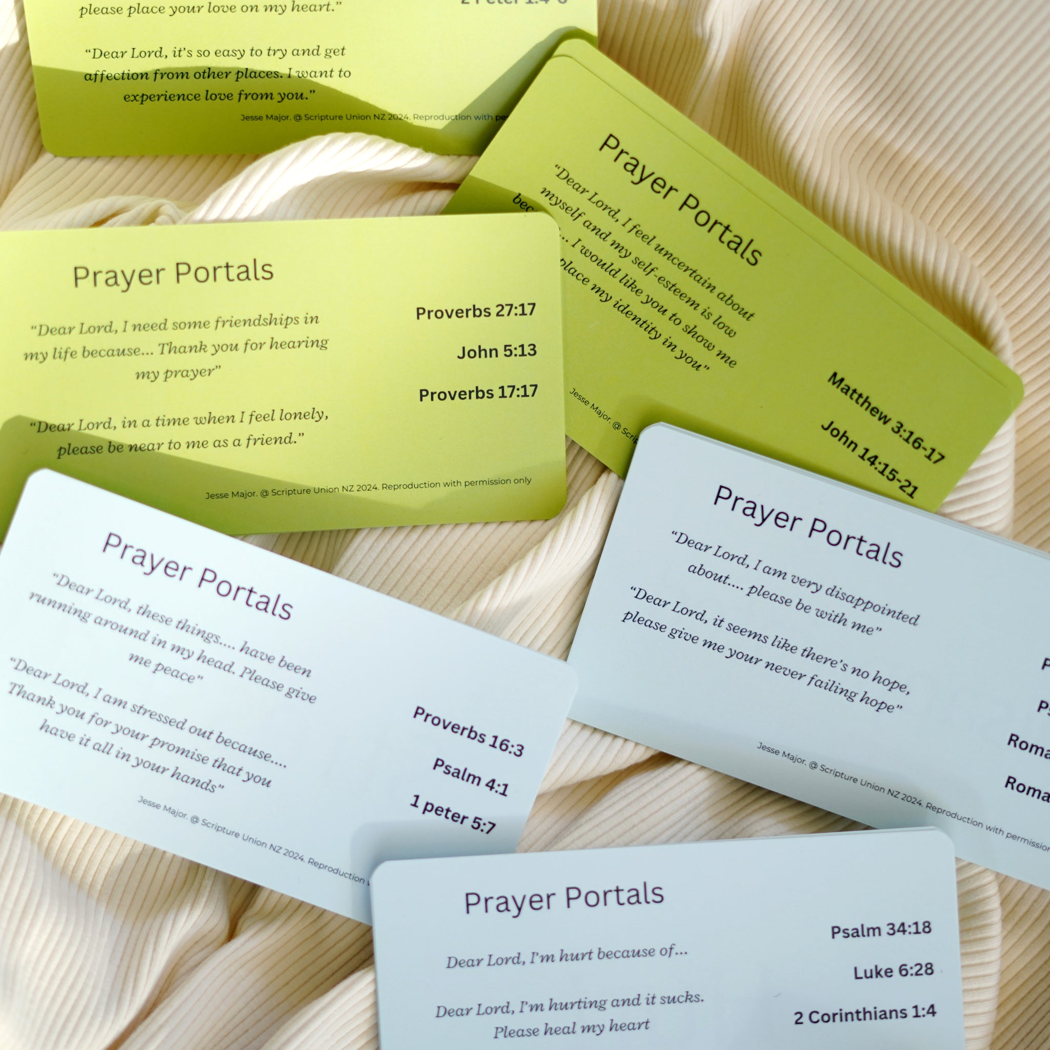 Feelings and Needs Prayer Card Set